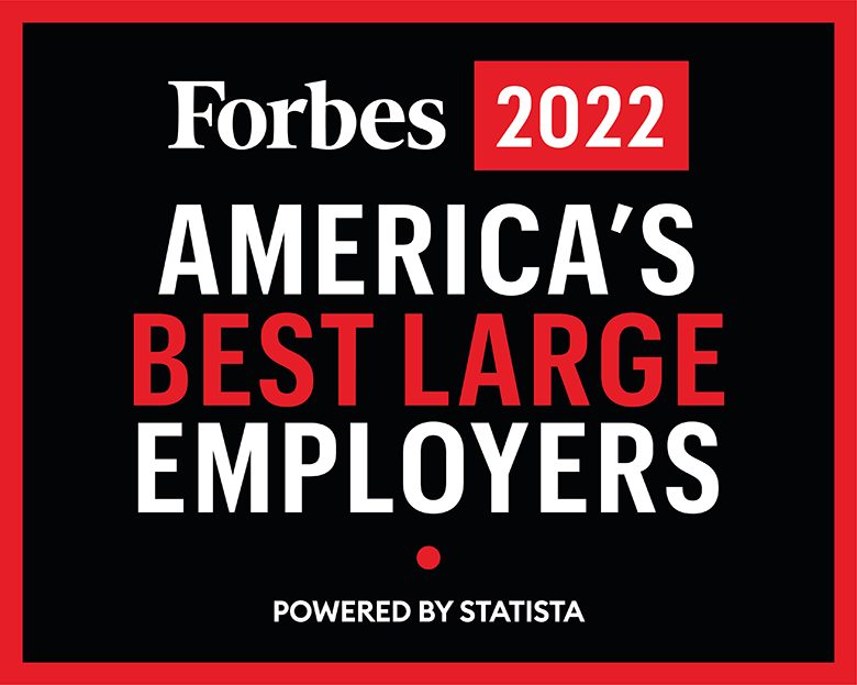 MD Anderson award - Forbes 2022 America's Best Large Employers